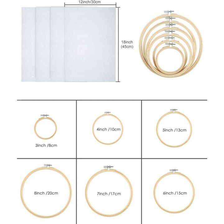 Caydo 313 PCS Embroidery Kit for Adults & Beginners