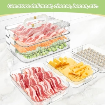 Deli Meat Container: Stackable & Airtight Fresh Storage