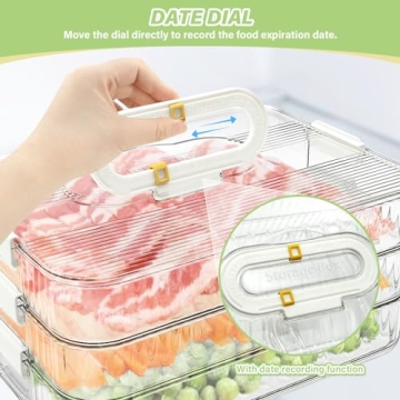 Deli Meat Container: Stackable & Airtight Fresh Storage
