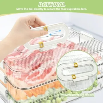 Deli Meat Container: Stackable & Airtight Fresh Storage