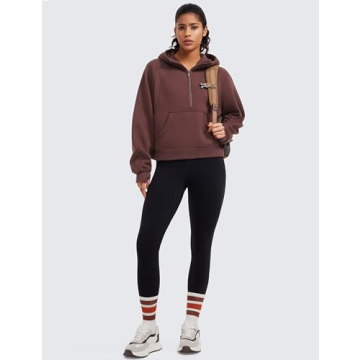 CRZ YOGA Oversized Fleece Pullover for Ultimate Comfort