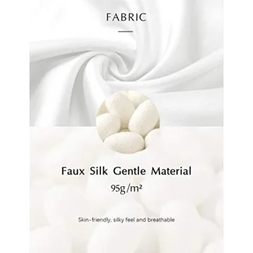 Elegant Satin Kimono Robe with Ostrich Feather Trim