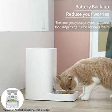 PETKIT Automatic Cat Puppy Feeder with App Control