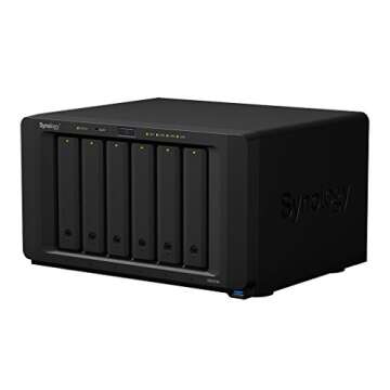 Synology DiskStation DS1618+ NAS Server for Business with Intel 2.1GHz CPU, 16GB Memory, 2TB SSD, 16...