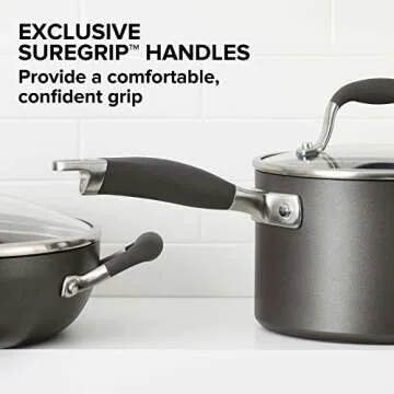 14-Inch Anolon Advanced Nonstick Cooking Wok Pan