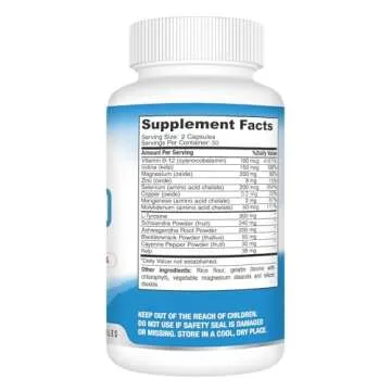 Thyroid Support Supplement for Men and Women - 60 Capsules