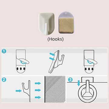 Projector Screen, White Projector Screen, 16:9 No Crease Home Theater Foldable Projection Screen 60"|72"|84"|100"|120"|150"