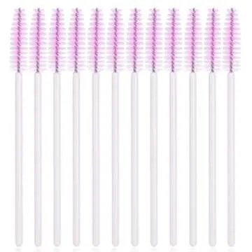 AKStore 200 PCS Eyelash Brushes for Perfect Makeup