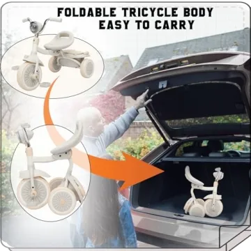 UBRAVOO Baby Tricycle - Stylish, Durable, Easy to Use