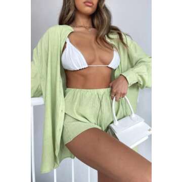 Honganda Women's Casual Tracksuit - Stylish Summer Set