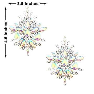 Neva Nude Frozen Crystal Nipztix Pasties for All Occasions