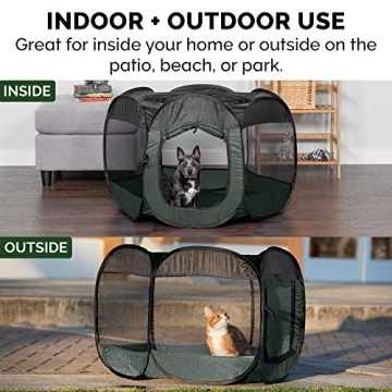 Furhaven Portable Pet Playpen & Cat Tent - XL, Travel Friendly