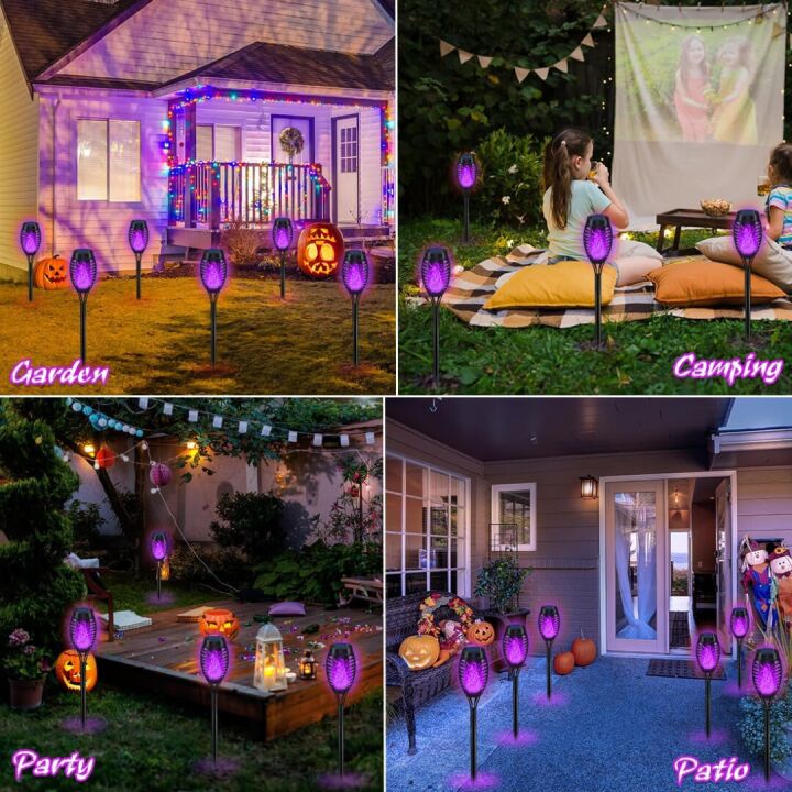 Halloween Solar Lights for Yard Pathway Decoration