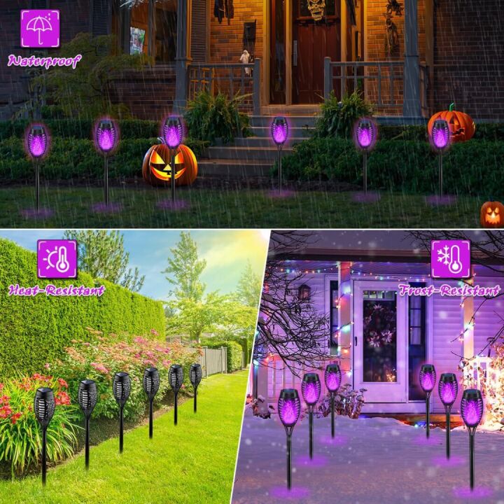 Halloween Solar Lights for Yard Pathway Decoration