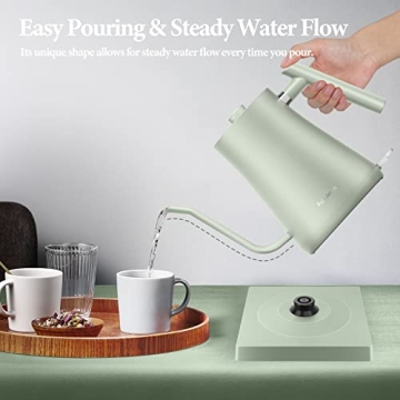 Fabuletta Gooseneck Electric Kettle 1500W Fast Boil