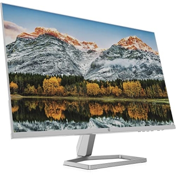 HP M27fwa 27-Inch FHD IPS LED Backlit Monitor with Audio in White Color