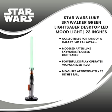 Star Wars Luke Skywalker Green Lightsaber Mood Light