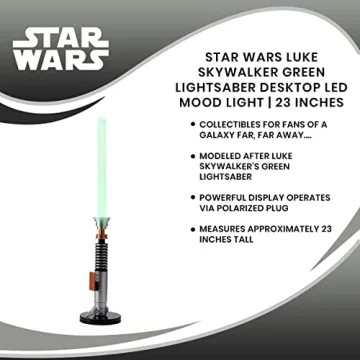 Star Wars Luke Skywalker Green Lightsaber Mood Light