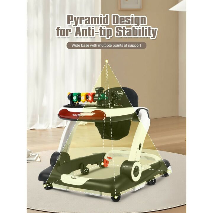 Music and Lights Baby Walker with Ergonomic Design