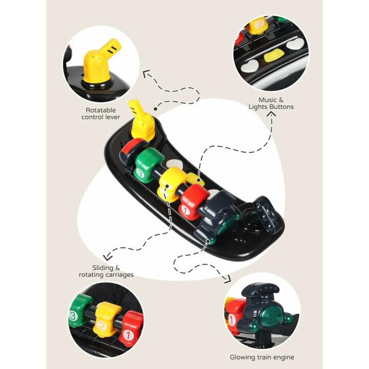 Music and Lights Baby Walker with Ergonomic Design