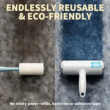 DELOMO Pet Hair Roller - Eco-Friendly Fur Removal Tool