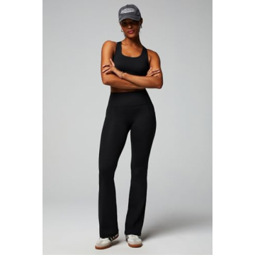 Fabletics Women's High-Waisted Flare Leggings - Comfort & Style