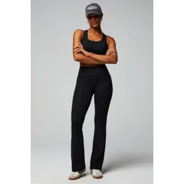 Fabletics Women's High-Waisted Flare Leggings - Comfort & Style