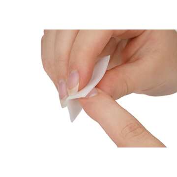 TOUGH GIRLS | Nail Cleaning Alcohol Wipe & Prep Pads | 70% Alcohol | Individually Wrapped, 2-Ply, Disposable, Sterile Pads (100 qty)