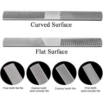 8 inch Farrier Hoof Tool Kit（5 Piece） Mini Rasp Hoof File Goat Pig Equine Metal Shears Farriers Hoof Nipper Cutter Handle Knife Stable Supplies