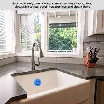 Omoojee Sponge Holder Suction Organizer for Kitchen