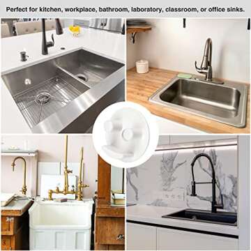 Omoojee Sponge Holder, Suction Sponge Organizer for Kitchen and Bathroom, 1 Pack, White, Sponges Not Included (Patent Registering)