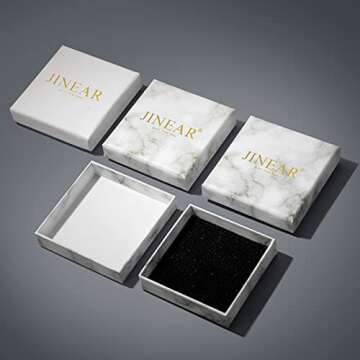 JINEAR 18k Gold Plated Croissant Braided Twisted Signet Chunky Dome Ring Star Stacking Band for Women Statement Wedding Ring Minimalist Jewelry Size 5 to 10