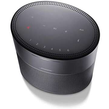 Bose Home Speaker 300: Bluetooth Smart Speaker with Amazon Alexa Built-in, Black