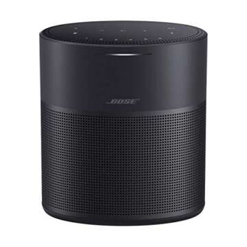 Bose Home Speaker 300: Bluetooth Smart Speaker with Amazon Alexa Built-in, Black