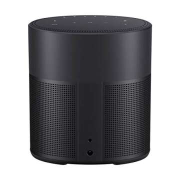 Bose Home Speaker 300: Bluetooth Smart Speaker with Amazon Alexa Built-in, Black