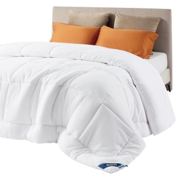 Bedsure Down Alternative Comforter - All-Season Full Size Duvet