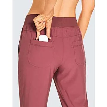 CRZ YOGA Women's Lightweight Joggers - Athletic & Stylish