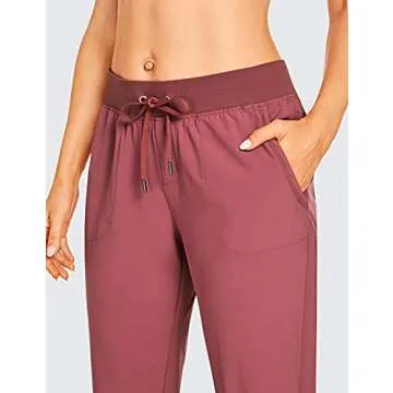 CRZ YOGA Women's Lightweight Joggers - Athletic & Stylish