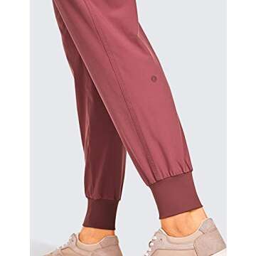 CRZ YOGA Women's Lightweight Joggers - Athletic & Stylish
