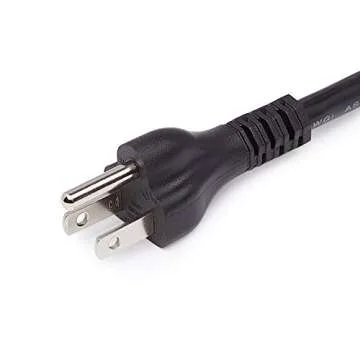 Amazon Basics Indoor Extension Cord, 13 Amps, 125V, 6 Foot, Black