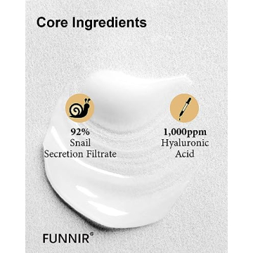 FUNNIR Snail Mucin 92% Repair Cream for Hydrated Skin