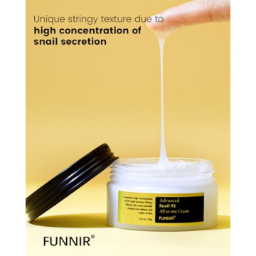 FUNNIR Snail Mucin 92% Repair Cream for Hydrated Skin