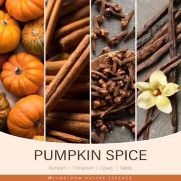 LUMELOOM Pumpkin Candle - Perfect Autumn Gift for All
