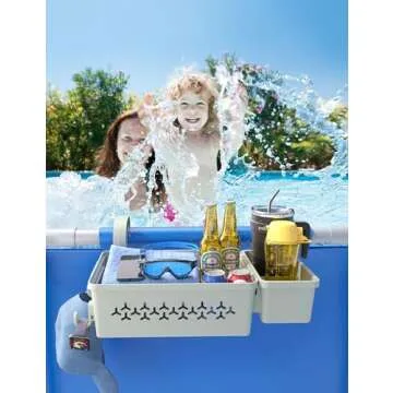 SUMMERBUDDY 2024 Upgrade Poolside Storage Basket Set