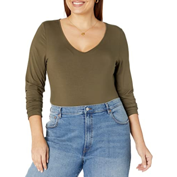 Effortless Style with The Drop Women's Patricia Bodysuit