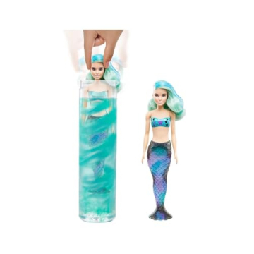Barbie Color Reveal Doll with 7 Surprises for Kids