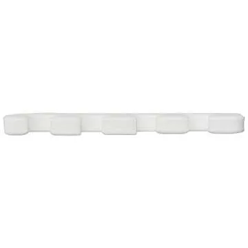 ForPro Professional Collection Comfy Toe Separators, White, Pedicure, 1" W x 3.5" L, 100-Pairs