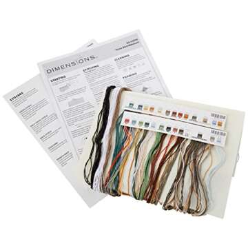 Dimensions Counted Cross Stitch Kit for Fun Crafting Joy