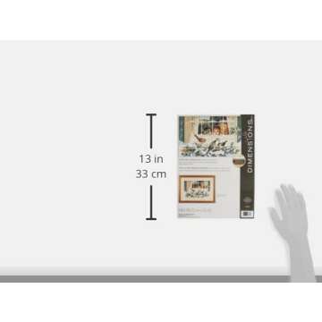 Dimensions Counted Cross Stitch Kit for Fun Crafting Joy