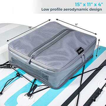 SUP-Now Paddle Board Accessories Cooler with Waterproof Phone Case – Essential SUP Accessories for...